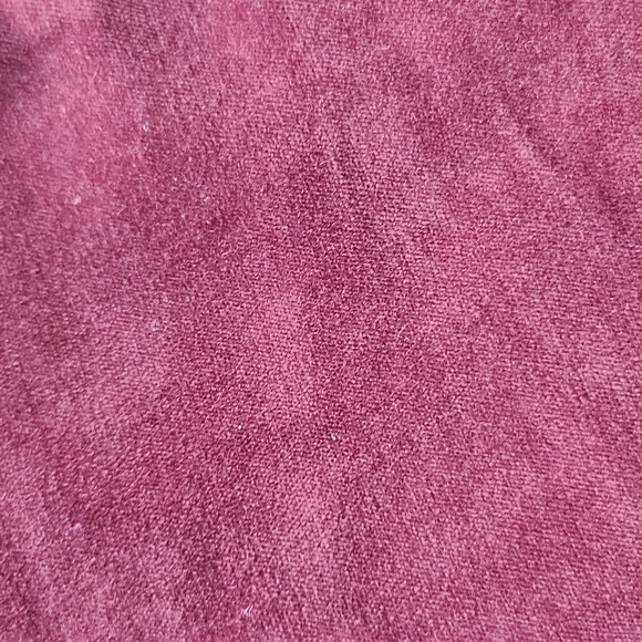 The Frame velvet burgundy jeans - Picture 4 of 5